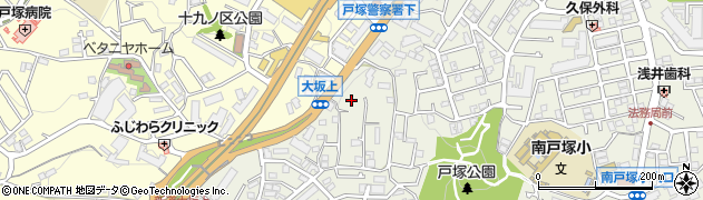 神奈川県横浜市戸塚区戸塚町2406周辺の地図