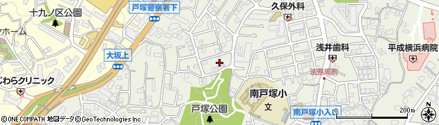 神奈川県横浜市戸塚区戸塚町2433周辺の地図