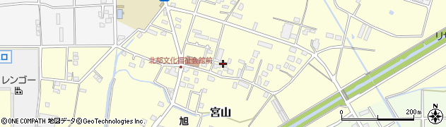 神奈川県高座郡寒川町宮山2825周辺の地図