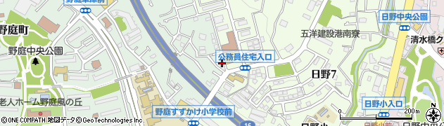神奈川県横浜市港南区野庭町946周辺の地図