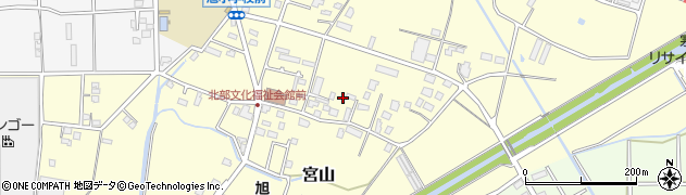 神奈川県高座郡寒川町宮山2844周辺の地図