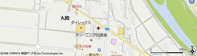 鳥取県西伯郡伯耆町大殿967周辺の地図