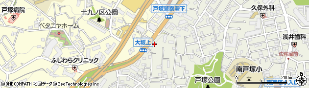神奈川県横浜市戸塚区戸塚町2405-1周辺の地図