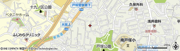 神奈川県横浜市戸塚区戸塚町3142周辺の地図