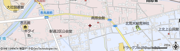 島根県出雲市大社町修理免591周辺の地図