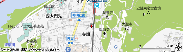 愛知県犬山市犬山瑞泉寺15周辺の地図
