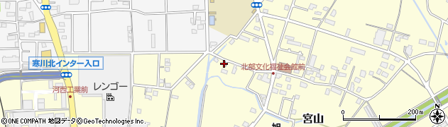 神奈川県高座郡寒川町宮山3030周辺の地図
