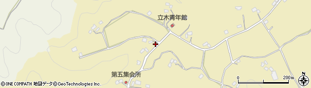 千葉県茂原市立木1188周辺の地図
