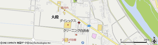 鳥取県西伯郡伯耆町大殿959周辺の地図