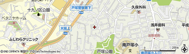 神奈川県横浜市戸塚区戸塚町3142-13周辺の地図