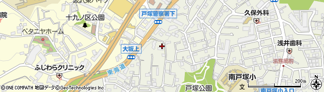 神奈川県横浜市戸塚区戸塚町2414周辺の地図