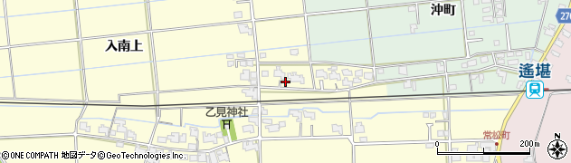 島根県出雲市大社町入南入南上周辺の地図