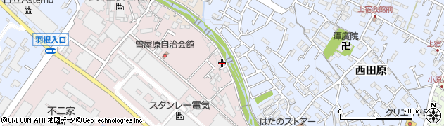 神奈川県秦野市曽屋430周辺の地図