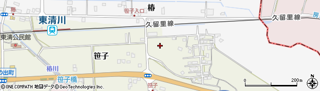 千葉県木更津市笹子555周辺の地図