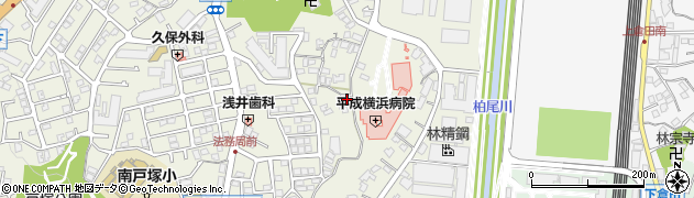 神奈川県横浜市戸塚区戸塚町425周辺の地図