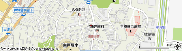 神奈川県横浜市戸塚区戸塚町2850周辺の地図