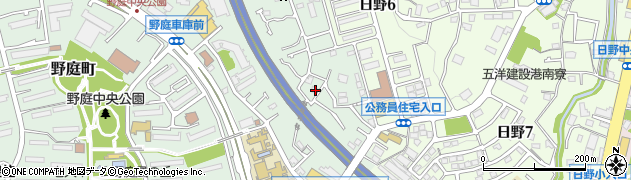 神奈川県横浜市港南区野庭町937-4周辺の地図