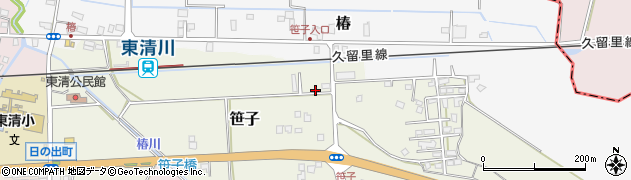 千葉県木更津市笹子362周辺の地図