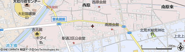 島根県出雲市大社町修理免689周辺の地図