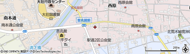 島根県出雲市大社町修理免738周辺の地図