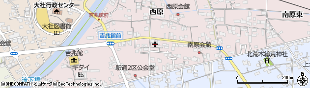島根県出雲市大社町修理免687周辺の地図