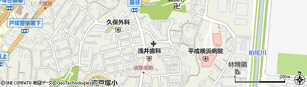 神奈川県横浜市戸塚区戸塚町474-15周辺の地図