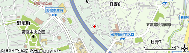 神奈川県横浜市港南区野庭町937-1周辺の地図