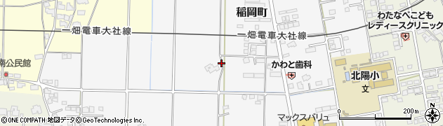 島根県出雲市稲岡町117周辺の地図