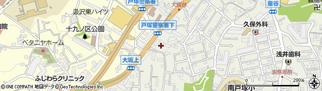 神奈川県横浜市戸塚区戸塚町3150周辺の地図