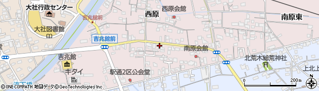 島根県出雲市大社町修理免686周辺の地図