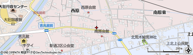 島根県出雲市大社町修理免南原西608周辺の地図