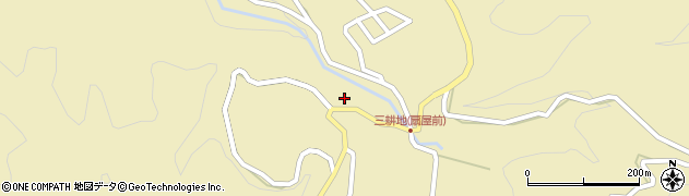 長野県下伊那郡泰阜村2100周辺の地図