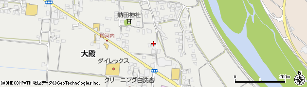 鳥取県西伯郡伯耆町大殿566周辺の地図
