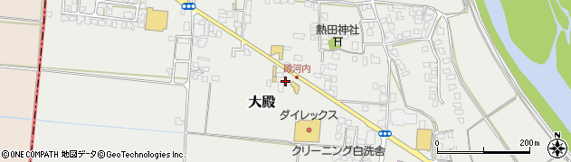 鳥取県西伯郡伯耆町大殿617周辺の地図