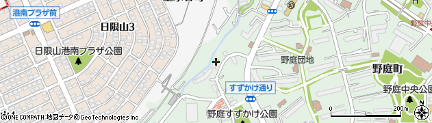 神奈川県横浜市港南区野庭町1509周辺の地図