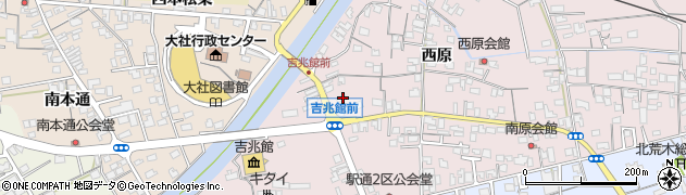 島根県出雲市大社町修理免725周辺の地図