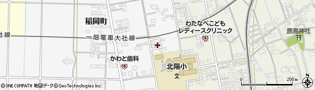 島根県出雲市稲岡町14周辺の地図