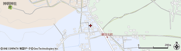 滋賀県米原市朝日1219周辺の地図