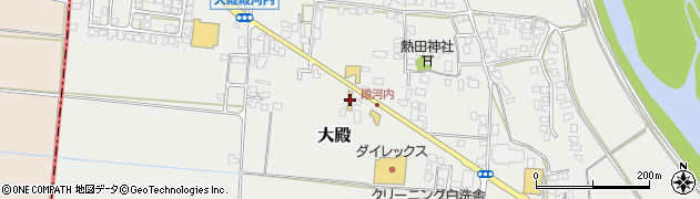鳥取県西伯郡伯耆町大殿621周辺の地図