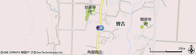 千葉県市原市皆吉1310周辺の地図