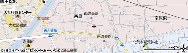 島根県出雲市大社町修理免683周辺の地図
