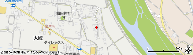 鳥取県西伯郡伯耆町大殿521周辺の地図