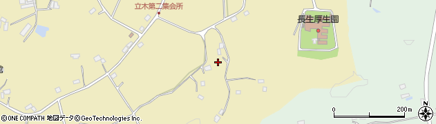 千葉県茂原市立木507周辺の地図