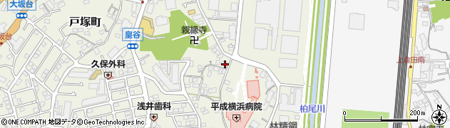 神奈川県横浜市戸塚区戸塚町417周辺の地図