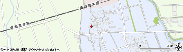 岐阜県不破郡垂井町新井10周辺の地図