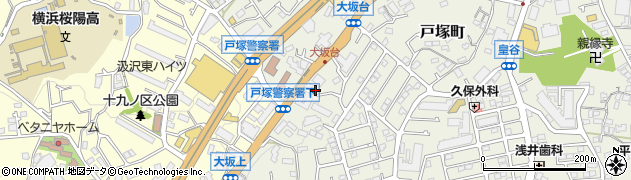 神奈川県横浜市戸塚区戸塚町3122-51周辺の地図