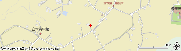 千葉県茂原市立木306周辺の地図