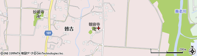 千葉県市原市皆吉837周辺の地図
