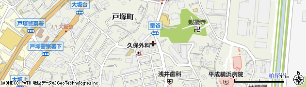 神奈川県横浜市戸塚区戸塚町2882周辺の地図
