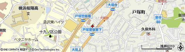 神奈川県横浜市戸塚区戸塚町3159周辺の地図